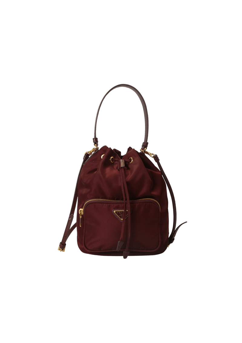 DUET RE-NYLON BUCKET BAG