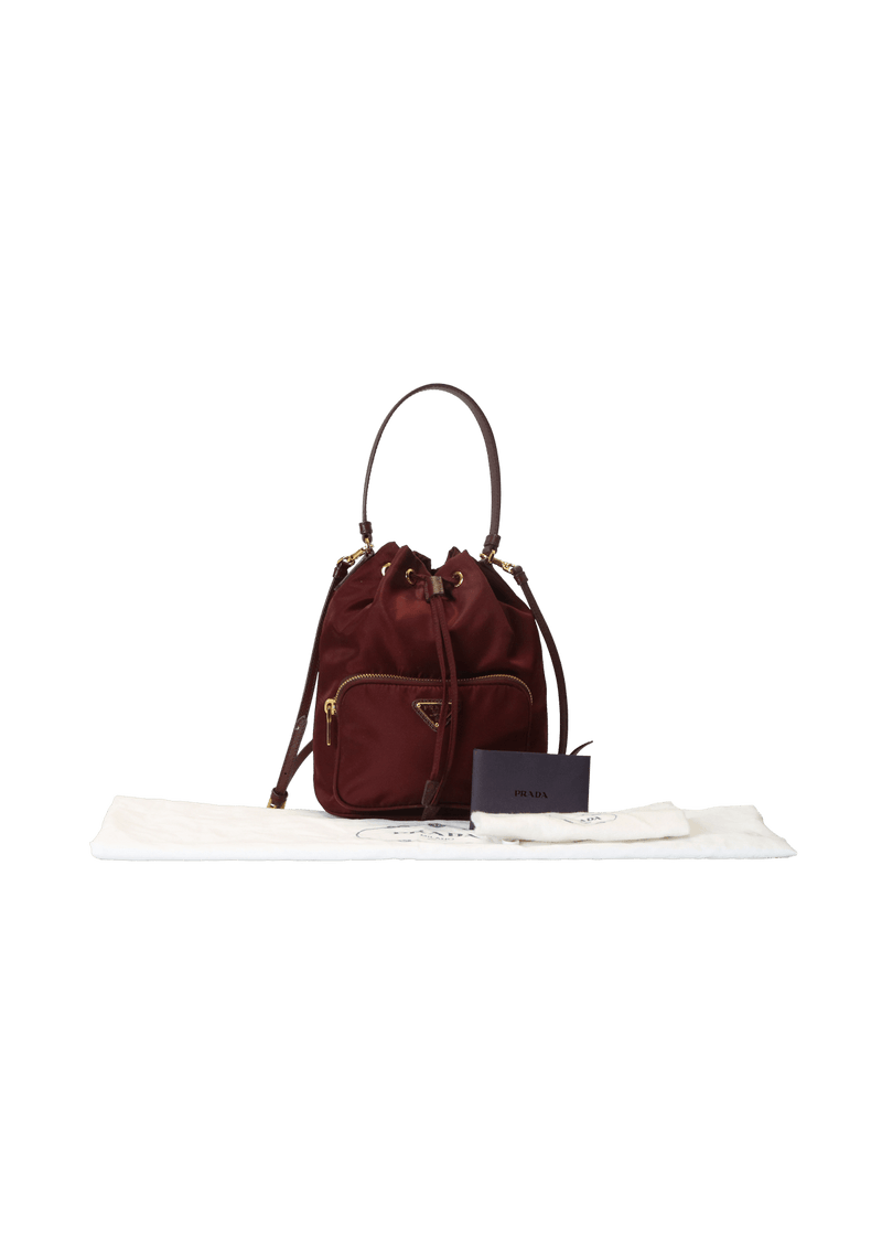 DUET RE-NYLON BUCKET BAG