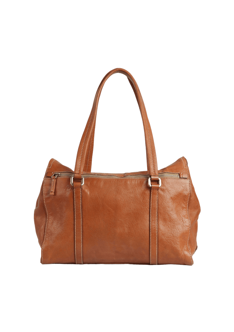 EASY FOLDOVER PUSHLOCK SHOULDER BAG