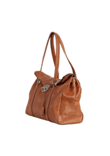 EASY FOLDOVER PUSHLOCK SHOULDER BAG