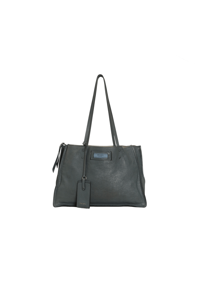 ETIQUETTE GLACE CALF BAG