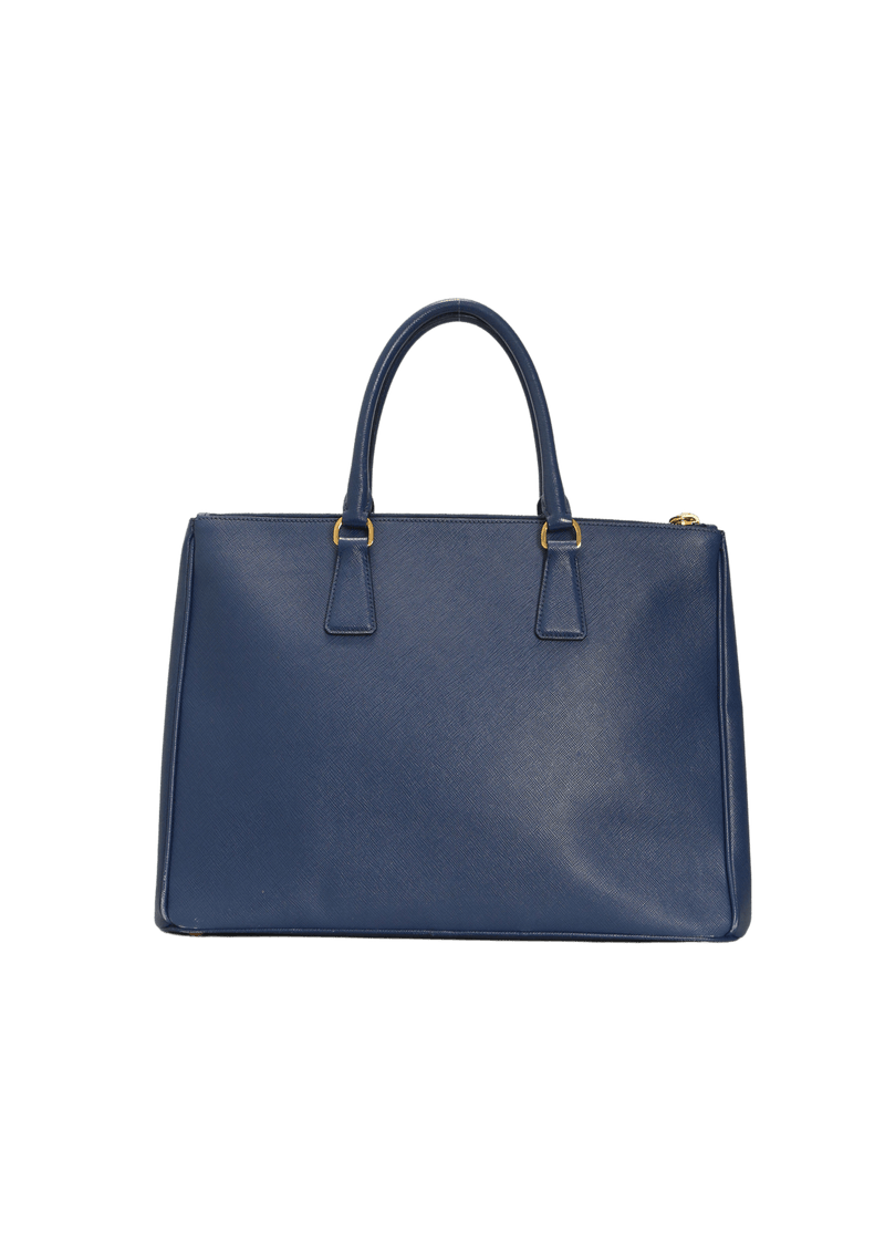 LARGE SAFFIANO LUX DOUBLE ZIP GALLERIA