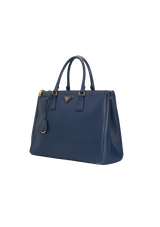 LARGE SAFFIANO LUX DOUBLE ZIP GALLERIA