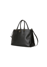 LARGE SAFFIANO LUX DOUBLE ZIP GALLERIA