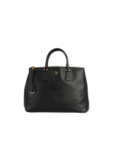 LARGE SAFFIANO LUX DOUBLE ZIP GALLERIA