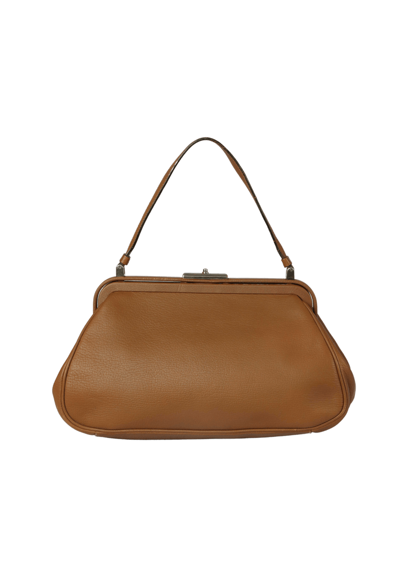 LEATHER HANDLE BAG