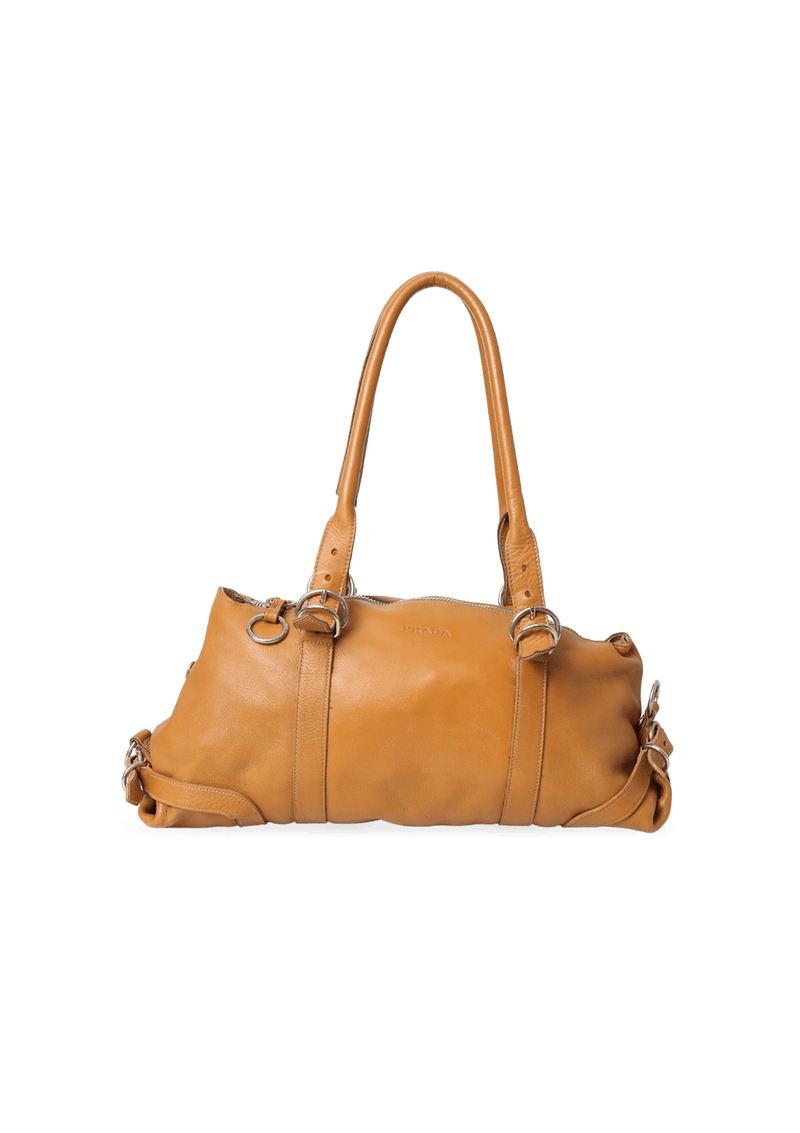 LEATHER SHOULDER BAG