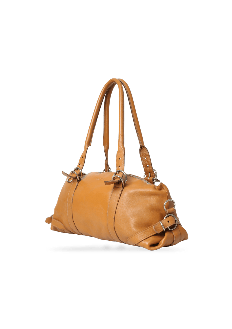 LEATHER SHOULDER BAG