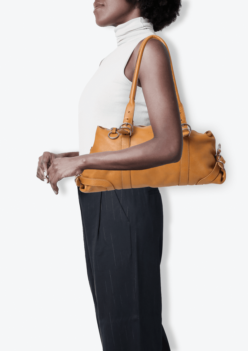 LEATHER SHOULDER BAG