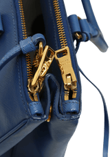 MEDIUM SAFFIANO LUX DOUBLE ZIP GALLERIA