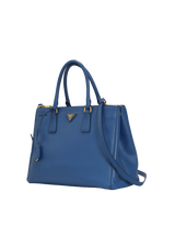 MEDIUM SAFFIANO LUX DOUBLE ZIP GALLERIA