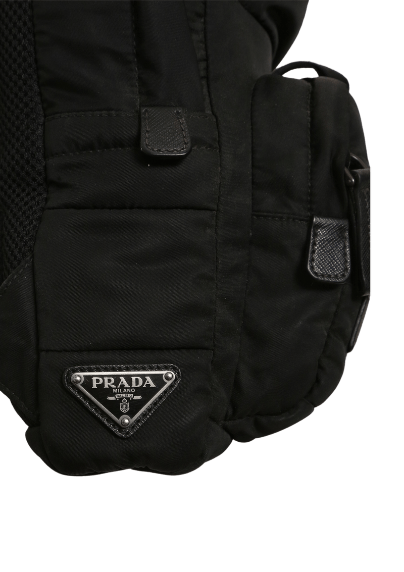Prada single top strap backpack