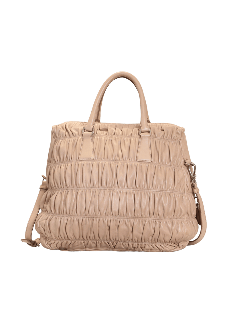 NAPPA GAUFRE SATCHEL BAG