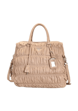 NAPPA GAUFRE SATCHEL BAG