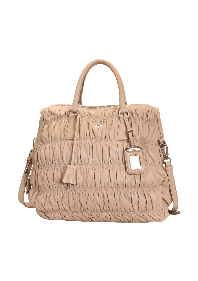 NAPPA GAUFRE SATCHEL BAG