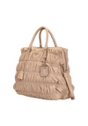 NAPPA GAUFRE SATCHEL BAG