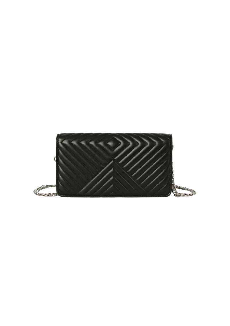 NAPPA IMPUNTURE MINI DIAGRAMME WALLET ON CHAIN