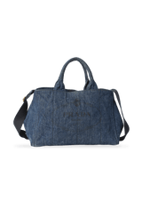 NAVY DENIM TOTE