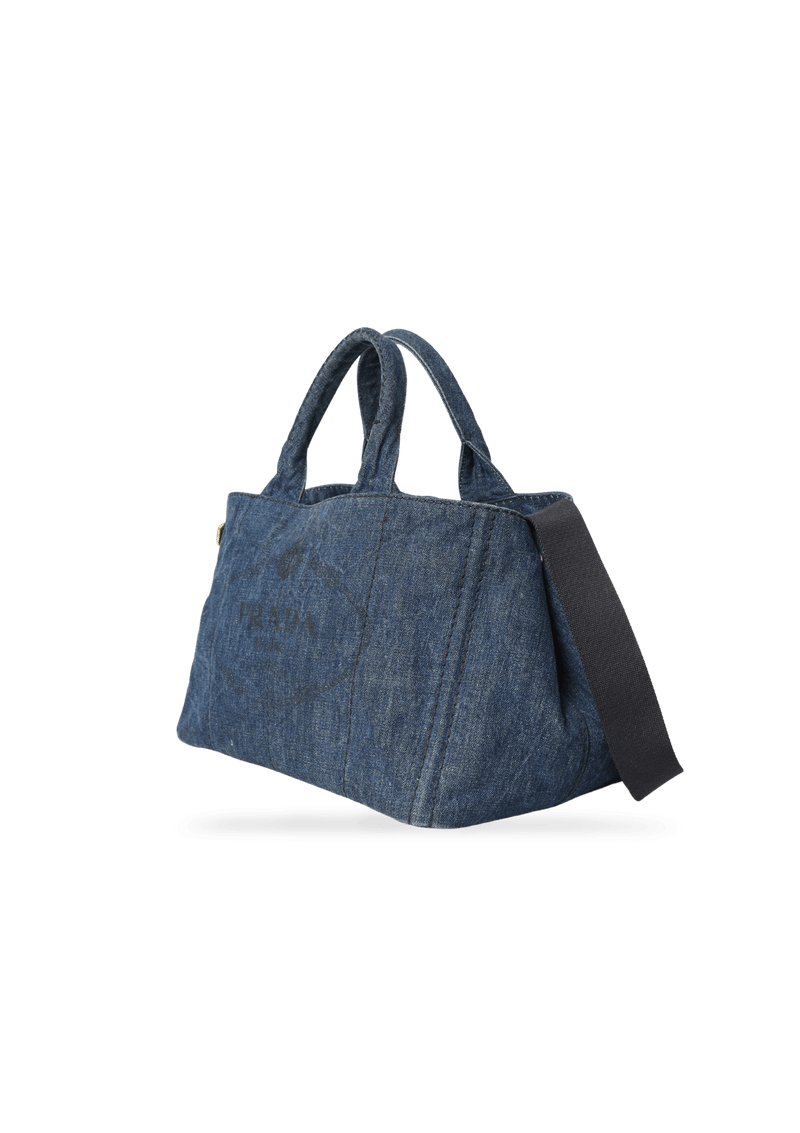 NAVY DENIM TOTE