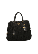 NYLON GAUFRE TOTE