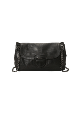 PATTINA GLACE CALF FLAP CHAIN BAG