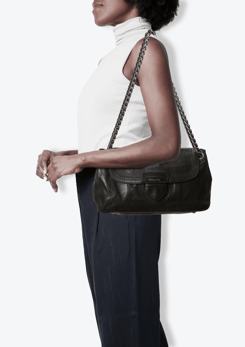Prada pattina glace calf hotsell