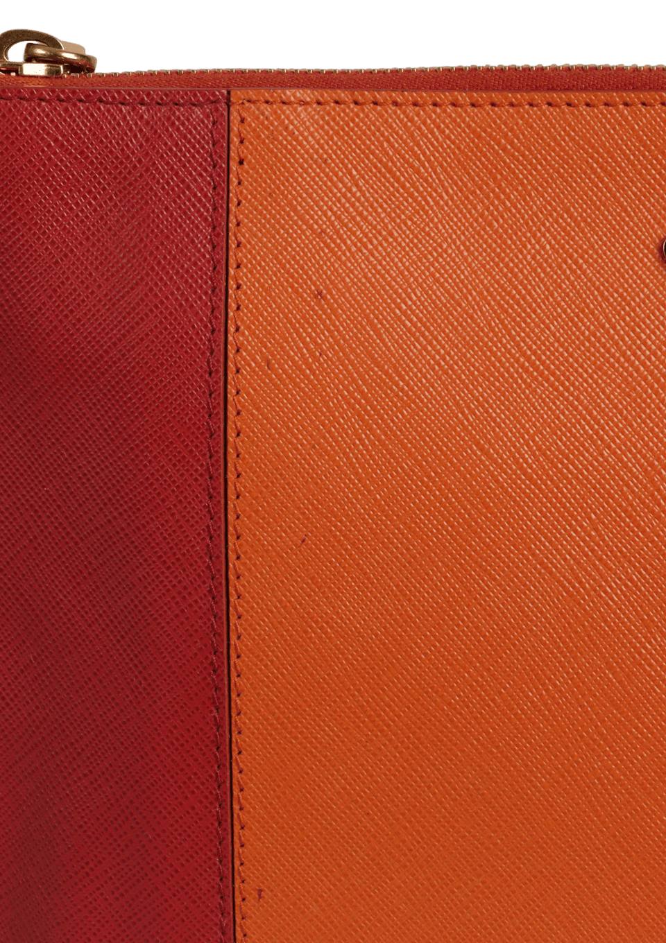 SAFFIANO BICOLOR POUCH
