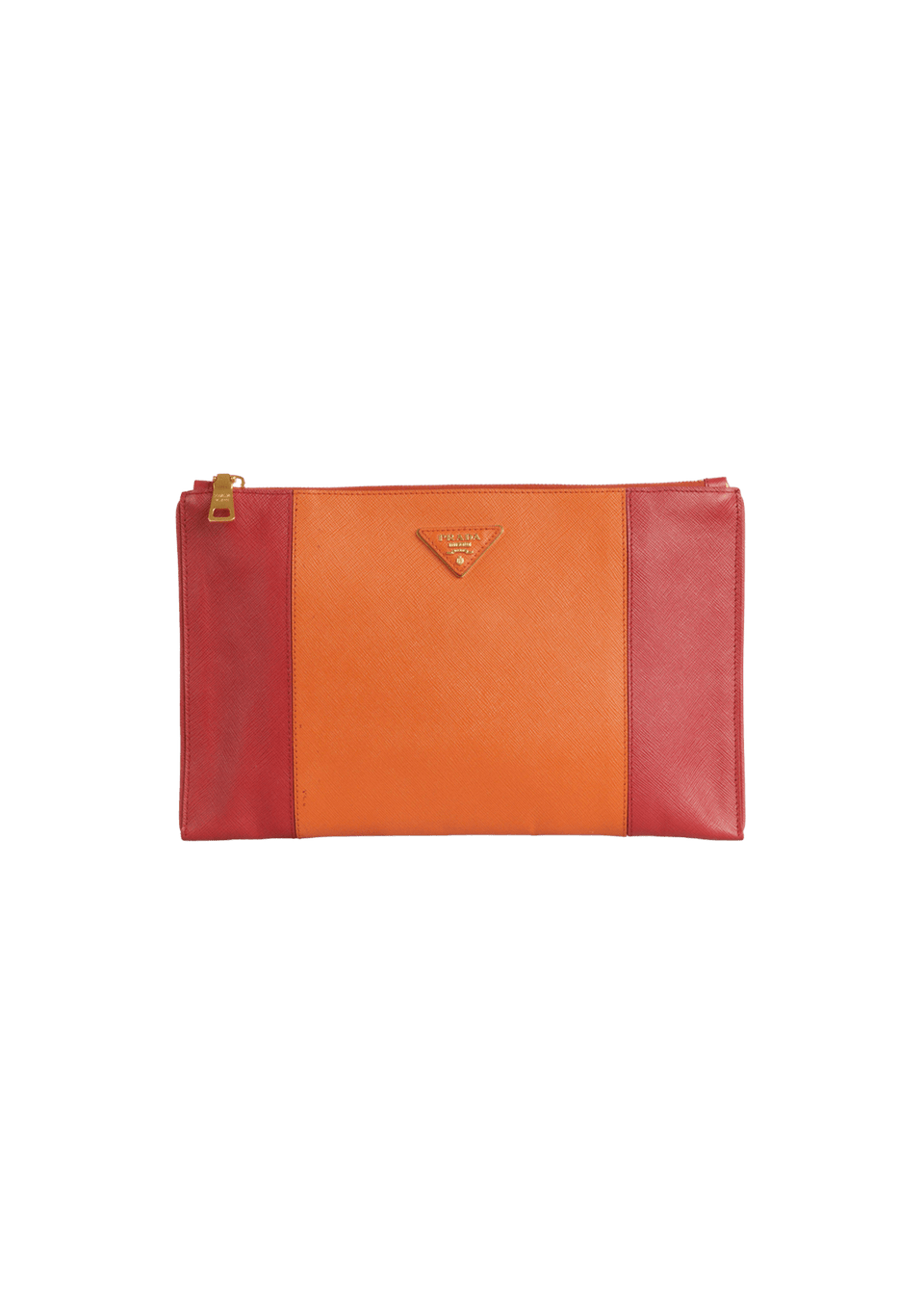 SAFFIANO BICOLOR POUCH
