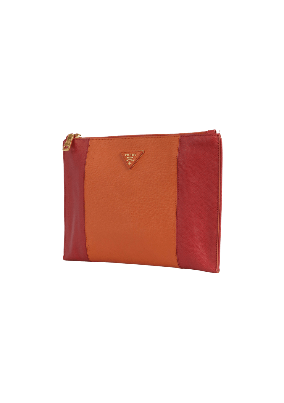 SAFFIANO BICOLOR POUCH