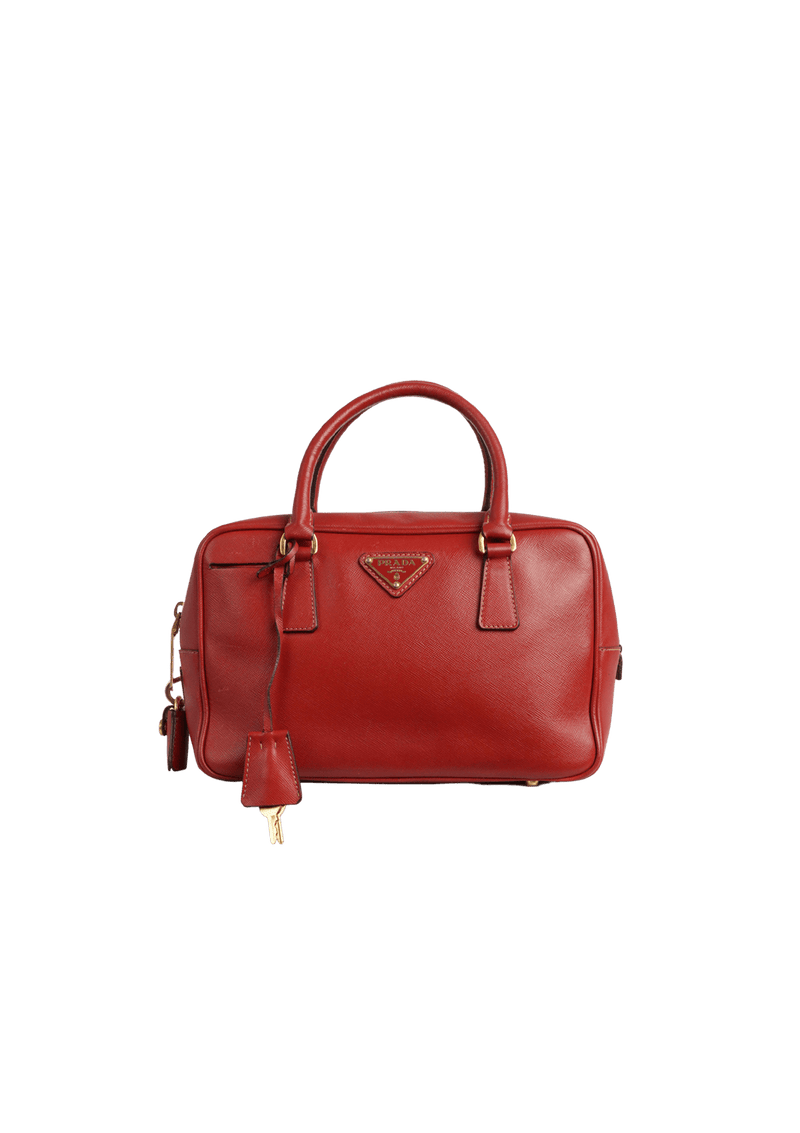 SAFFIANO BOWLER BAG