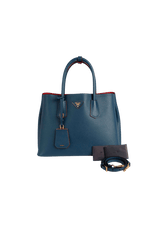 SAFFIANO CUIR DOUBLE TOTE