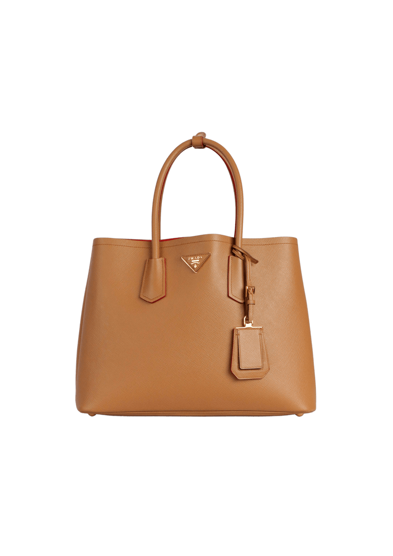 SAFFIANO CUIR DOUBLE TOTE