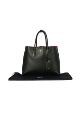 SAFFIANO CUIR DOUBLE TOTE