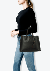 SAFFIANO CUIR DOUBLE TOTE