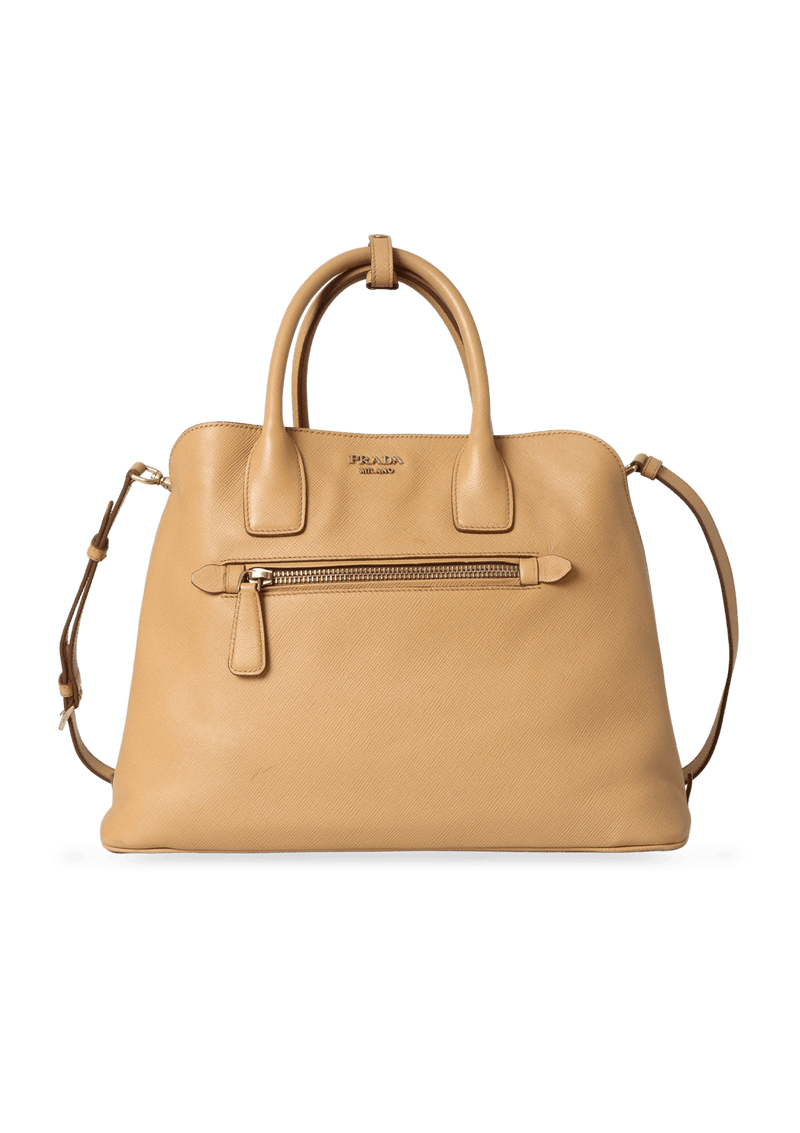 SAFFIANO CUIR PROMENADE FRONT ZIP