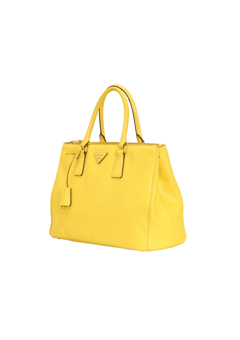 SAFFIANO DOUBLE ZIP GALLERIA