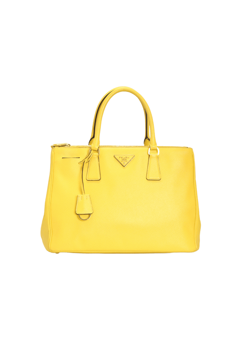 SAFFIANO DOUBLE ZIP GALLERIA