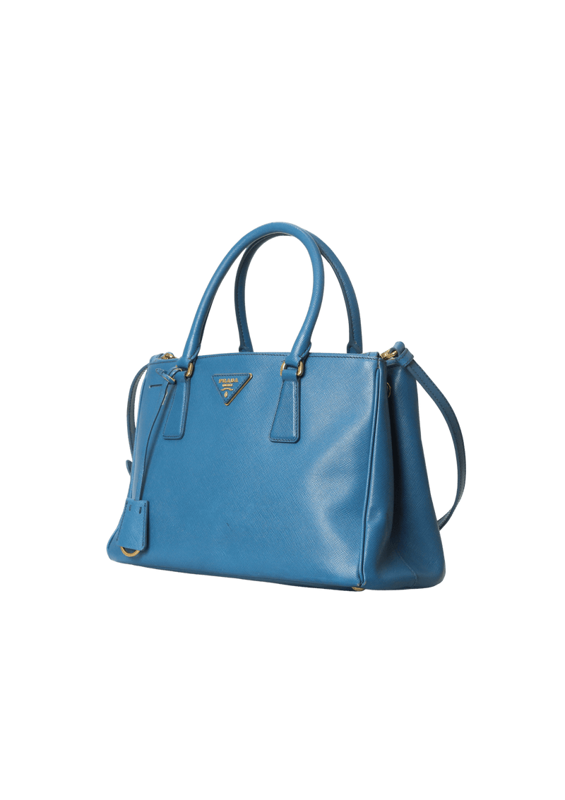 SAFFIANO LUX DOUBLE ZIP GALLERIA