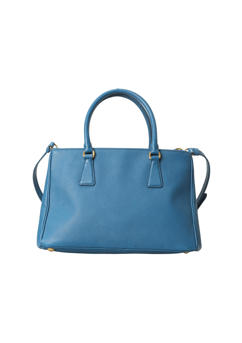 SAFFIANO LUX DOUBLE ZIP GALLERIA