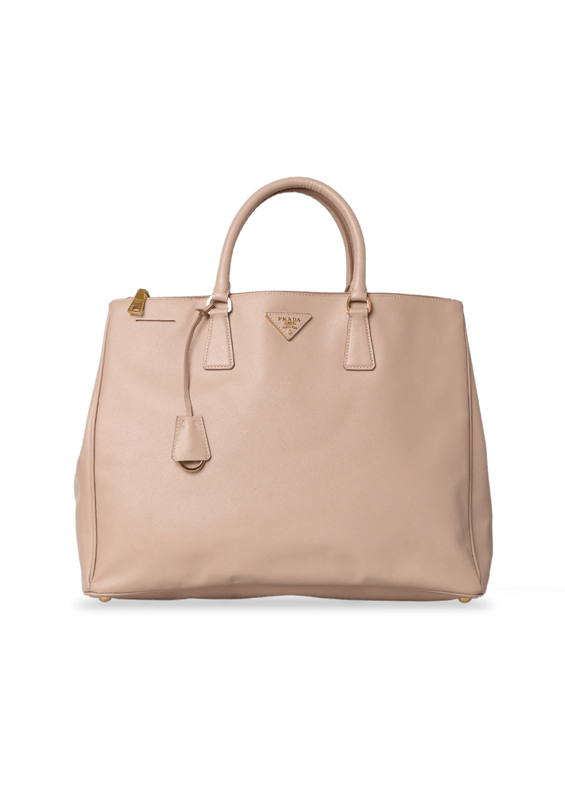 SAFFIANO LUX DOUBLE ZIP GALLERIA