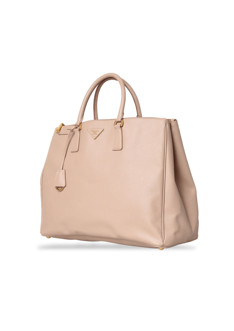 SAFFIANO LUX DOUBLE ZIP GALLERIA