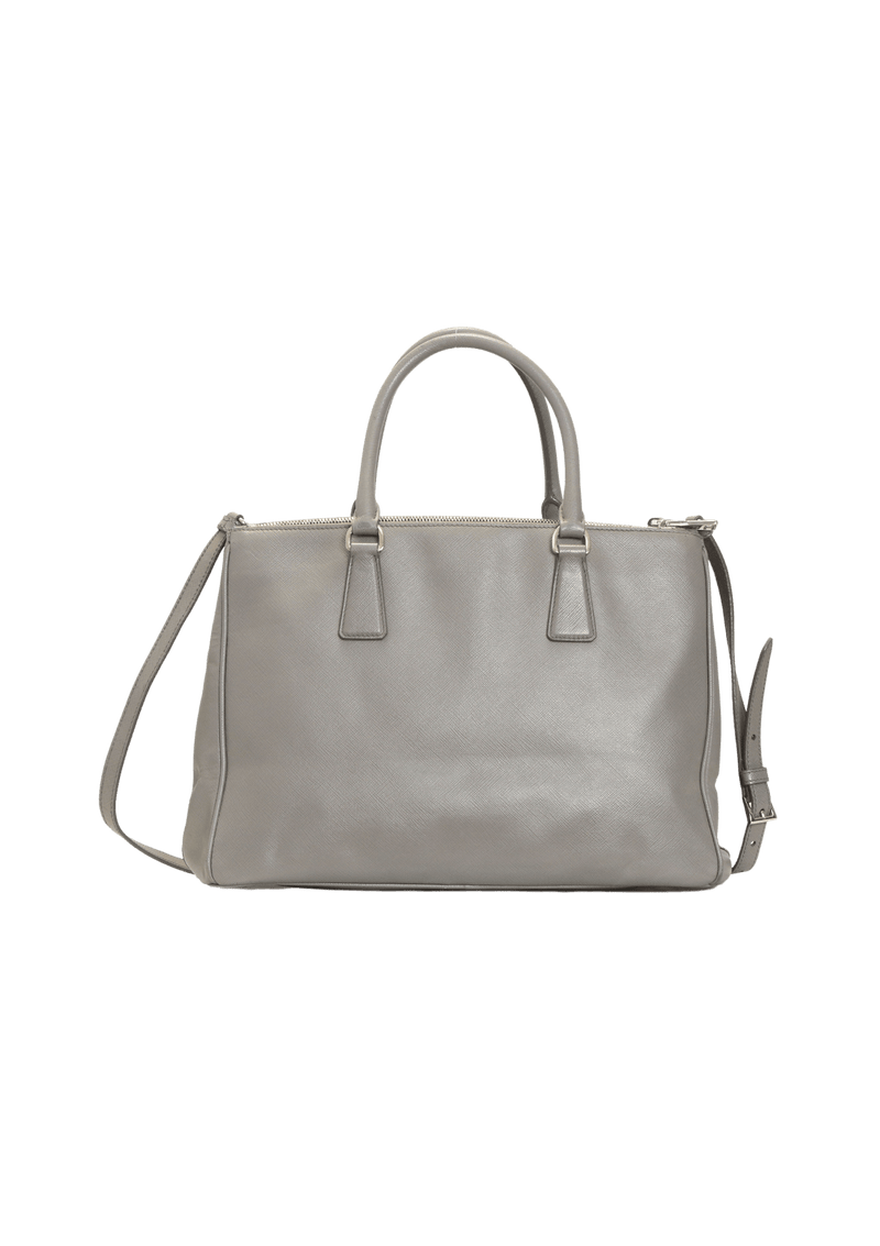 SAFFIANO LUX DOUBLE ZIP GALLERIA