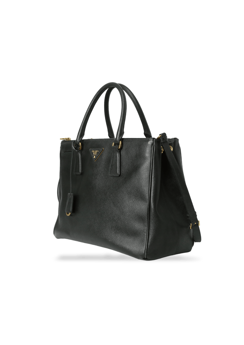 SAFFIANO LUX DOUBLE ZIP GALLERIA