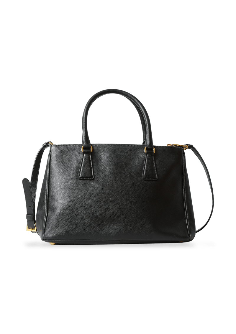 SAFFIANO LUX DOUBLE ZIP GALLERIA