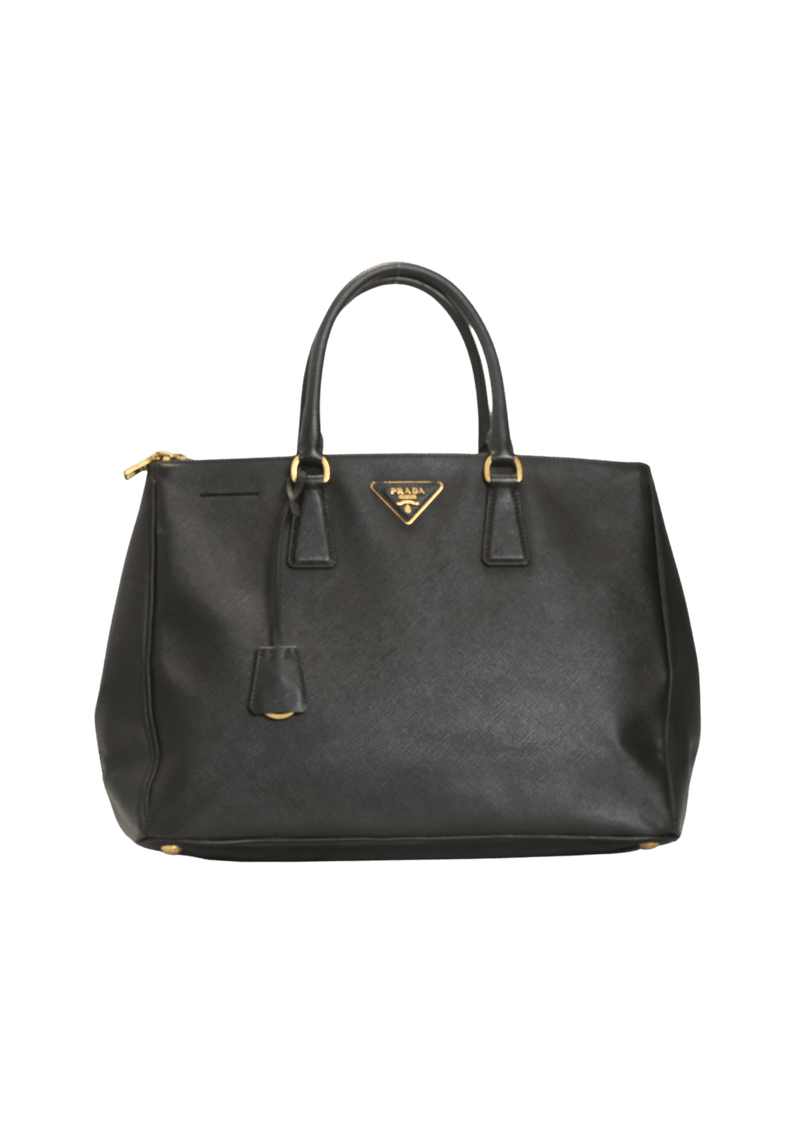 SAFFIANO LUX DOUBLE ZIP GALLERIA