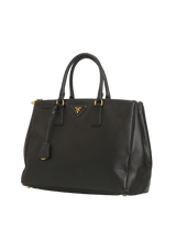 SAFFIANO LUX DOUBLE ZIP GALLERIA