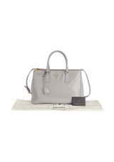 SAFFIANO LUX DOUBLE ZIP GALLERIA