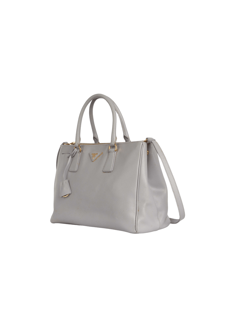 SAFFIANO LUX DOUBLE ZIP GALLERIA