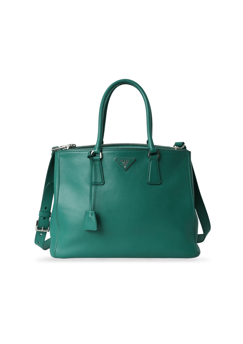 SAFFIANO LUX DOUBLE ZIP GALLERIA