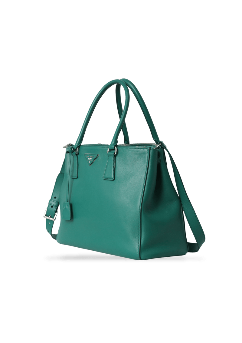 SAFFIANO LUX DOUBLE ZIP GALLERIA